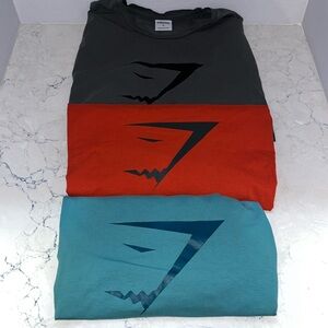 Men’s Gymshark shirt bundle